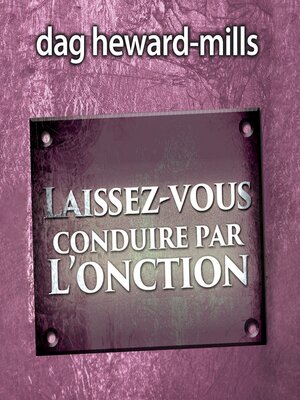 cover image of Laissez-Vous Conduire Par L'Onction